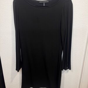 White House Black Market Classic Black Long Sleeve Top